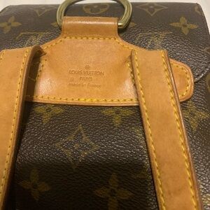 Louis Vuitton monograms montsouris pm mini